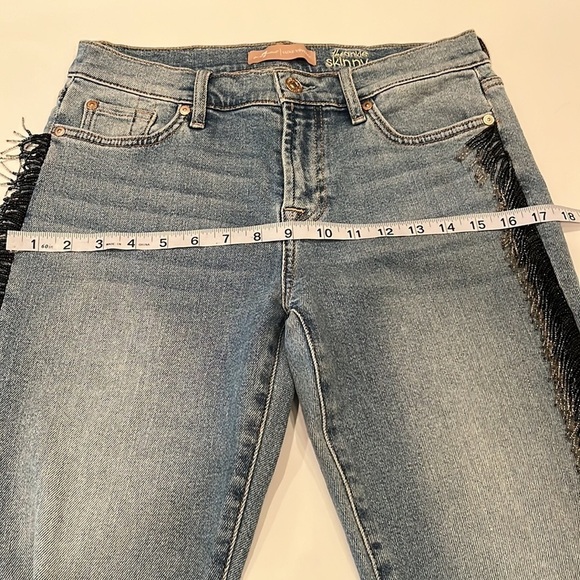 7 For All Mankind Luxe Vintage The Ankle Skinny Size 30 - Picture 5 of 16
